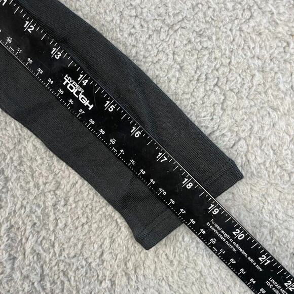 Simply Threads Girls 6 Black Simply The Softest Long Sleeve V-Neck Tie Front Tee - Picture 8 of 9